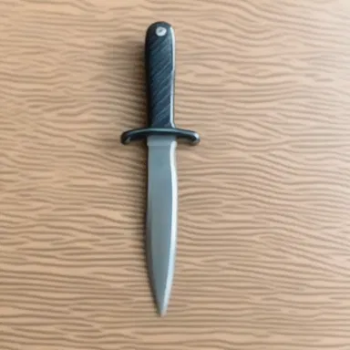 The killer's knife left a striated pattern on the victim's body, causing a horrific scene.