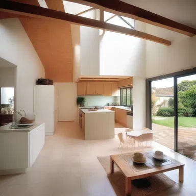 The architect carefully designed the layout of the house to avoid any wasted space.