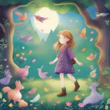 The book takes the reader on a journey through a magical land filled with enchanted creatures and the theme of estrangement from the human world.