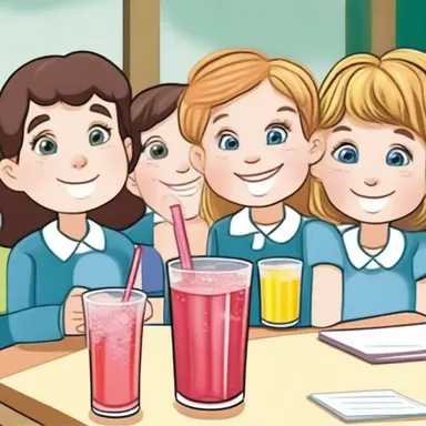 Why did the fizzy drink go to school? Because it wanted to sparkle in class!