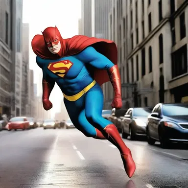As the superhero flew across the city, his speedy movements left behind a trail of sparkling scintillation, mesmerizing the onlookers.