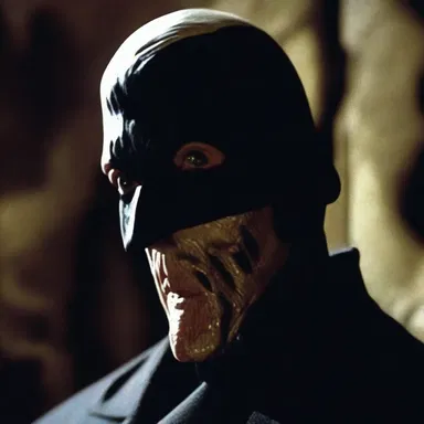 In the horror movie, the villain had an eerie dichromatism that made their eyes appear completely black.
