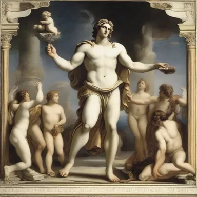According to Greek mythology, the god Apollo punished the mortals with plagues as a result of their desertion from worshiping him.