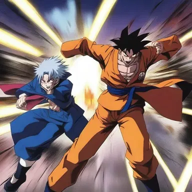 The intense battles in the anime series left the characters febrile and perspiring, adding to the energy and tension of the story.