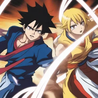 The intense battles in the anime series left the characters febrile and perspiring, adding to the energy and tension of the story.