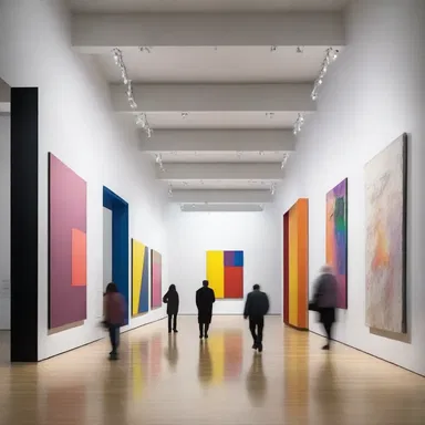 The bold and avant-garde interior design of the modern art museum created a febrile ambiance, infusing a sense of excitement and intensity into the space.