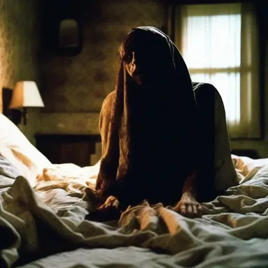 The horror movie was so terrifying that it kept me awake at night.