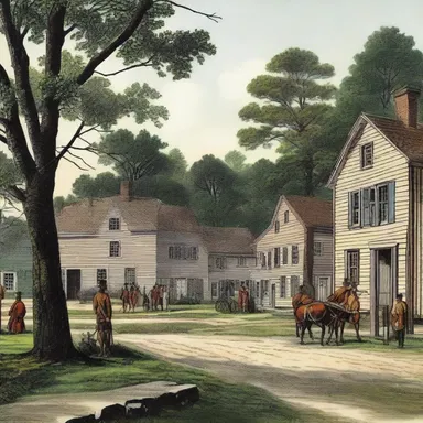 The village of Lexington played a significant role in the American Revolutionary War.
