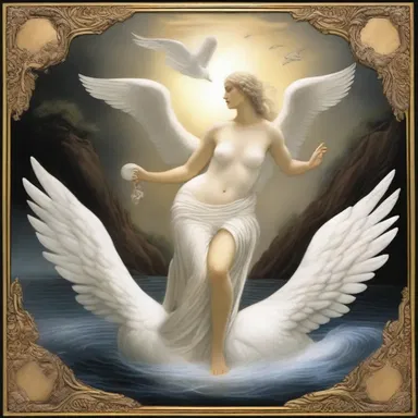 Zeus quickly transformed into a swan to seduce Leda.