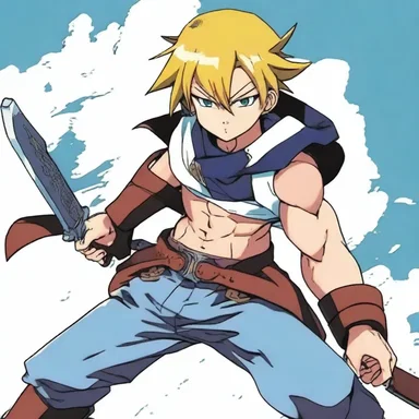 In the anime series, the characters used cringles to attach their weapons to their belts.