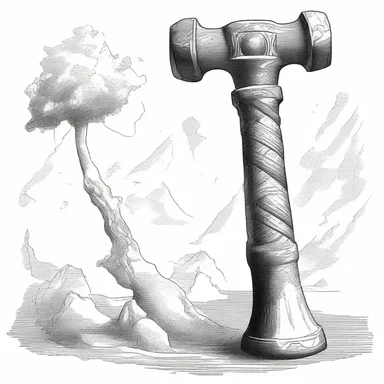 According to Norse mythology, the thunder god Thor used special cringles on his hammer to secure the handle.