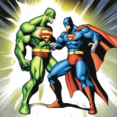 The superhero was able to defeat the villain by transitively transferring his powers to his sidekick.