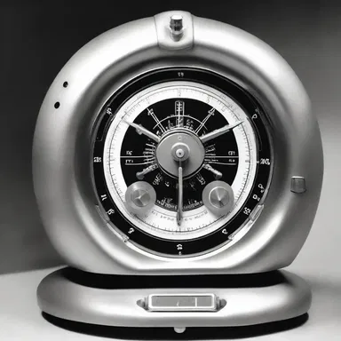 In the science fiction story, the astronauts had a futuristic galvanometer to detect and measure the electric currents in outer space.