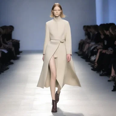 The designer's collection featured a recondite combination of textures and fabrics that were not easily decipherable.