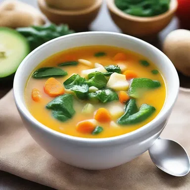 In the novel, the character spent hours hulling fresh vegetables for the soup.
