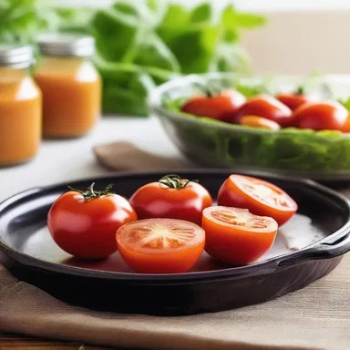 Why did the tomato turn red in the gas oven? Because it saw the salad dressing!