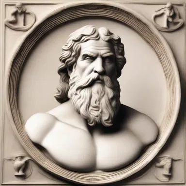 In Greek mythology, Zeus was born fully grown from his father's pate.