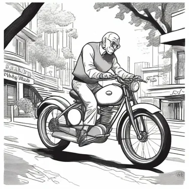 The artist decided to soft-pedal the darker elements in the comics to make them suitable for all ages.
