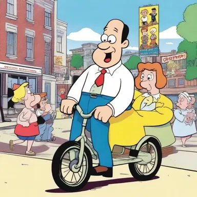 The cartoon series soft-pedaled the political satire to avoid controversy and appeal to a broader viewership.