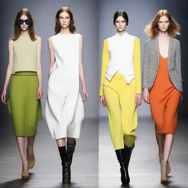 The designer soft-pedaled the eccentricity of their collection to make it more wearable for everyday fashion.