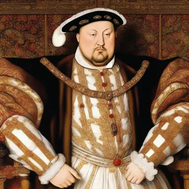 King Henry VIII was known for his libidinous nature, as he had six wives and several mistresses.