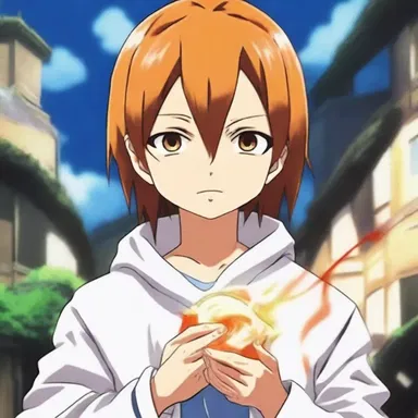 In the anime series, the protagonist uses a magical salve to heal wounds and soothe burns.
