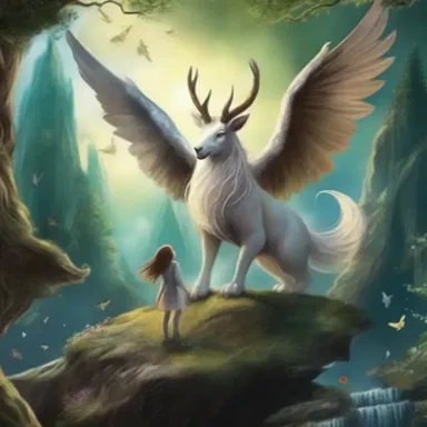 The novel is set in a fantasy world filled with mythical creatures and magical elements.