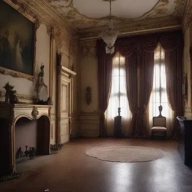 The eerie and haunting melody of the minuet echoed through the dark, empty mansion, sending a shiver down the spine of anyone who dared to listen.