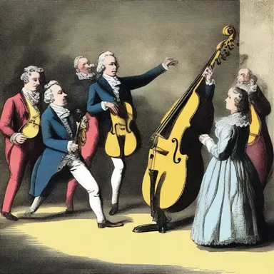 Why did the musicians refuse to play the minuet? Because they couldn't find the right steps to follow!