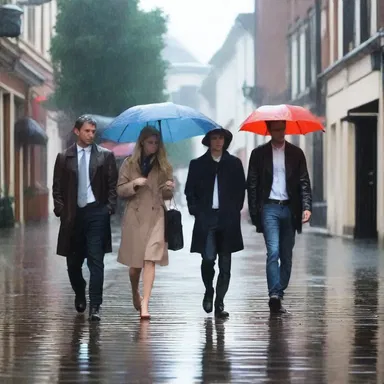 Why did the double date bring an umbrella? In case they had a double rain!