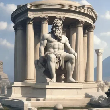 According to Greek mythology, Zeus had to deal with many incidental expenses to maintain the gods' residence on Mount Olympus.