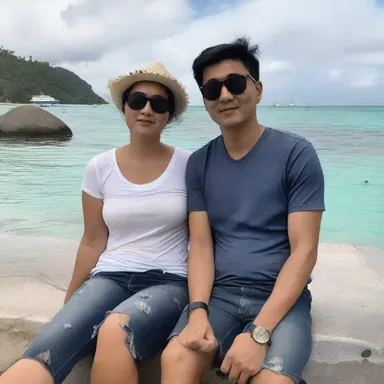 During their romantic getaway, the couple faced an incidental expense when they had to replace their lost passports.