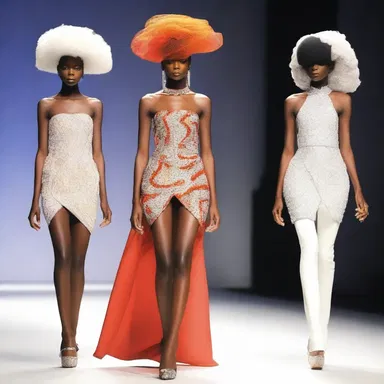 The fashion show showcased avant-garde designs that personify the creativity of the designer.