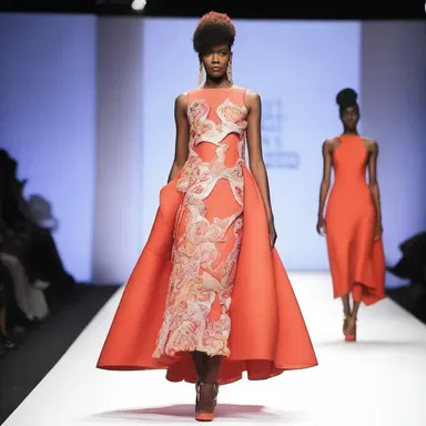 The fashion show showcased avant-garde designs that personify the creativity of the designer.