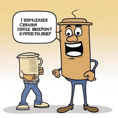 Why did the coffee file a police report? It got mugged! This joke personifies the coffee by giving it a human action of filing a report.