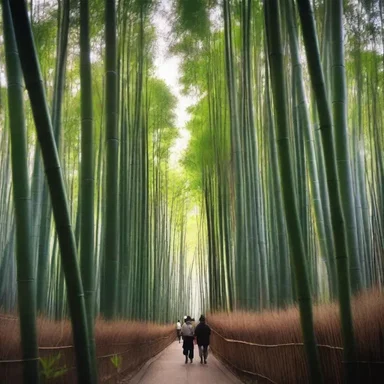 As the moonlight filtered through the dense bamboo forest, a sense of unease crept over the group.
