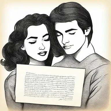 In her love letter, she chose to de-emphasize her own feelings and instead emphasized the importance of their bond.