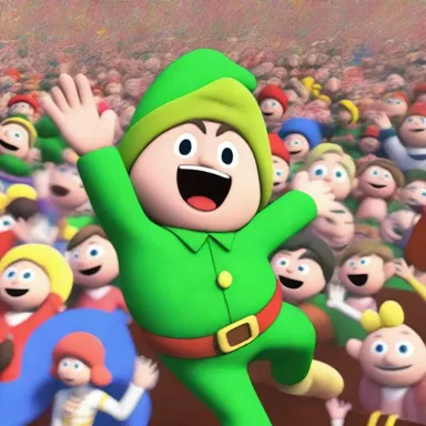 As the main character reaches the climax of the movie, a tingle of excitement runs through the audience.