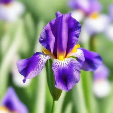 In some religious traditions, the iris is believed to be the gateway to the soul, reflecting one's spiritual essence.