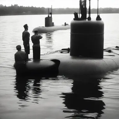 During World War II, soldiers used baffles on their submarines to reduce the sound emitted and remain undetected.
