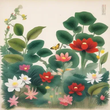 In the poetic verses, the author painted a vivid picture of a garden adorned with poroporo plants, hinting at the beauty and fertility that awaits the characters.