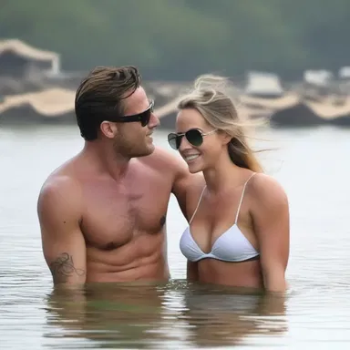 Their romantic getaway lasted for the duration of a whole week.
