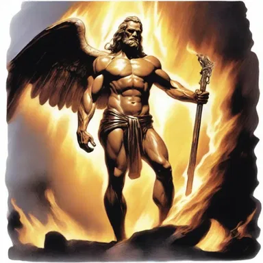 In Greek mythology, Prometheus was wary of Zeus and his wrath when he stole fire to give to humans.