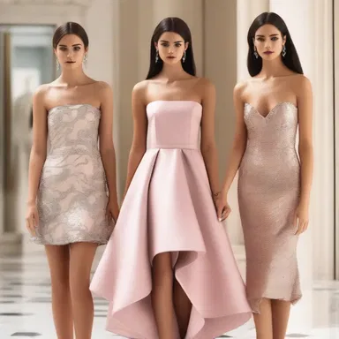 She manipulatively convinced her friends to buy the expensive designer dress.