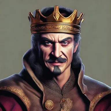 The cunning villain manipulatively plotted to overthrow the kingdom and seize the throne.