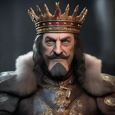 The cunning villain manipulatively plotted to overthrow the kingdom and seize the throne.