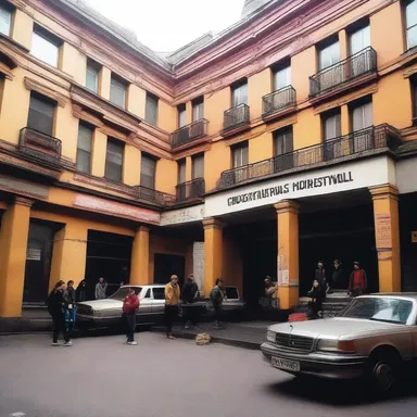 The film students chose a hostel near the cinema district so they could easily attend the film festival screenings.