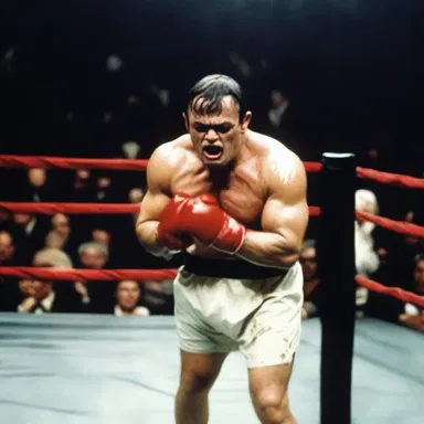 The horror movie featured a terrifying pugilist who haunted the dreams of anyone who dared to challenge him.