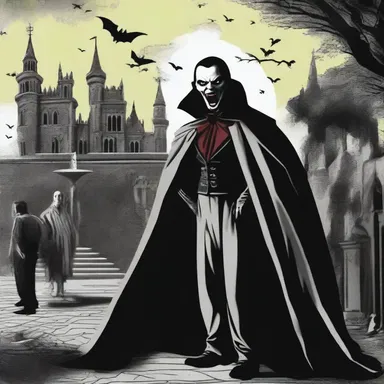 The uppity vampire sneered at the frightened humans, delighting in their terror.