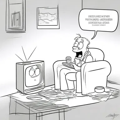 My forgetfulness often leads to confusion while watching cartoons, as I struggle to remember the storyline from one episode to the next.